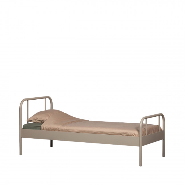 Mata - Lit simple pour enfant en métal 90x200cm