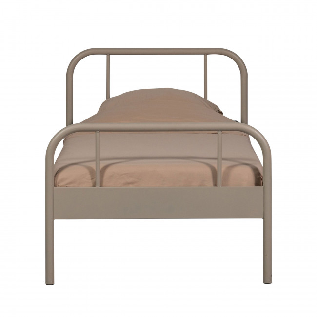 Mata - Lit simple pour enfant en métal 90x200cm