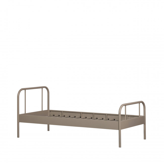 Mata - Lit simple pour enfant en métal 90x200cm