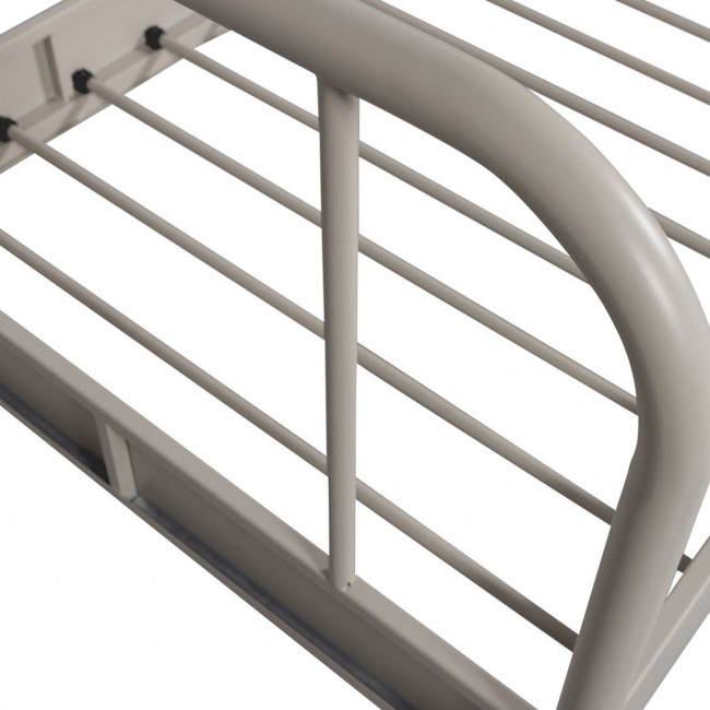 Mata - Lit simple pour enfant en métal 90x200cm