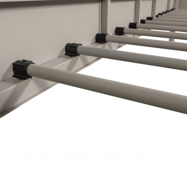 Mata - Lit simple pour enfant en métal 90x200cm