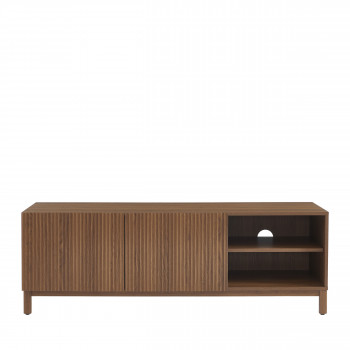 Belly - Meuble TV 2 portes en bois L140cm