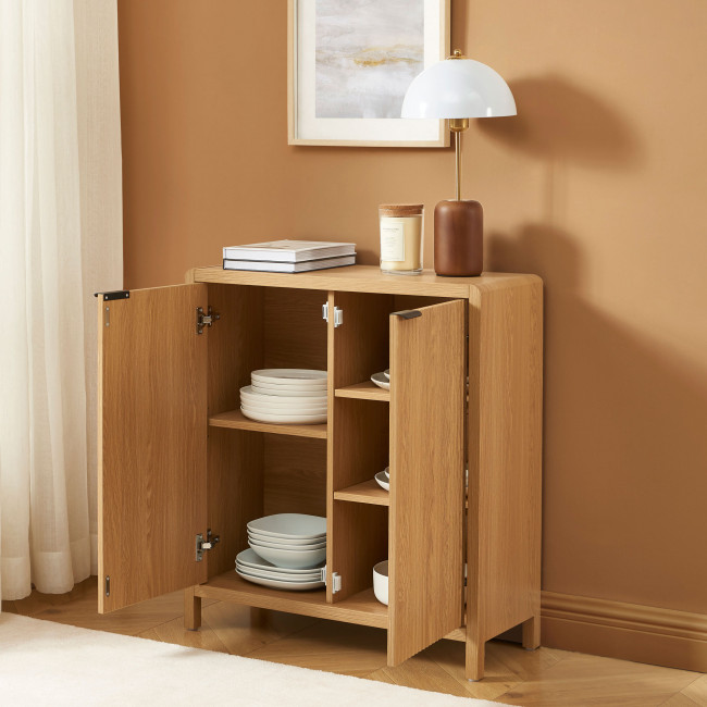 Paula - Buffet 2 portes en bois L75cm
