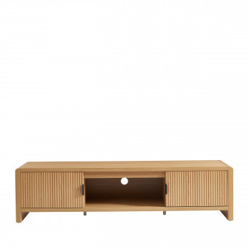 Paula - Meuble TV 2 portes en bois L160cm