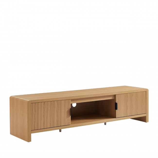 Paula - Meuble TV 2 portes en bois L160cm