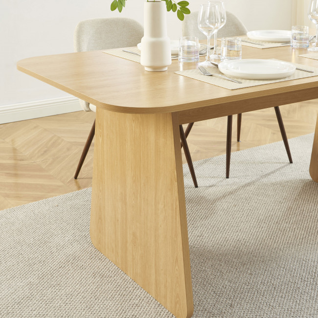 Noah - Table à manger 6 personnes en bois