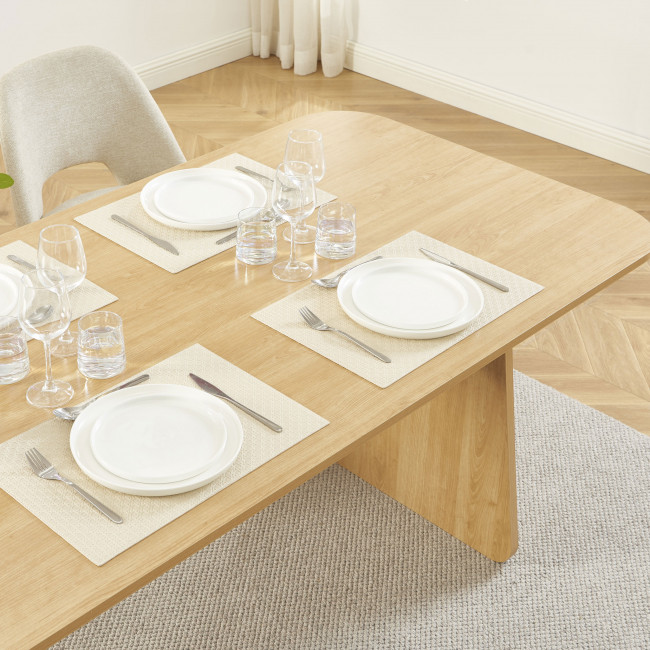 Noah - Table à manger 6 personnes en bois