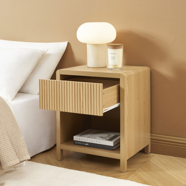 Paula - Table de chevet 1 tiroir en bois