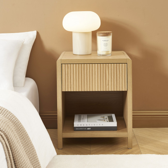 Paula - Table de chevet 1 tiroir en bois