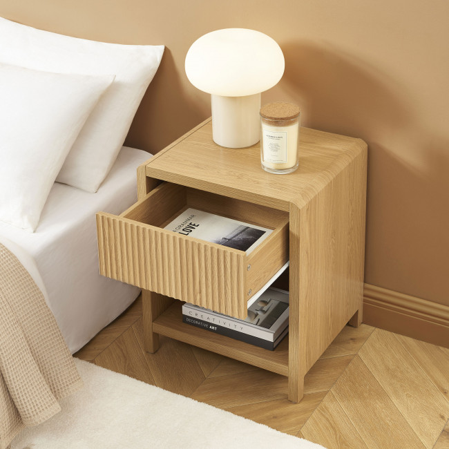 Paula - Table de chevet 1 tiroir en bois