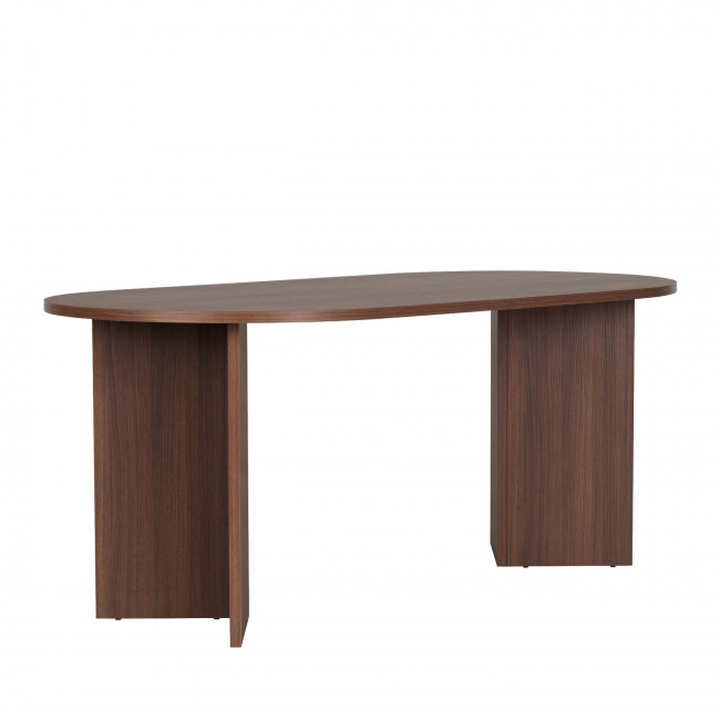 Sam - Table à manger 8 personnes ovale en bois