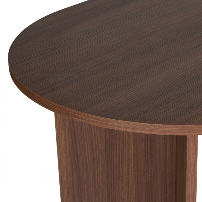 Sam - Table à manger 8 personnes ovale en bois