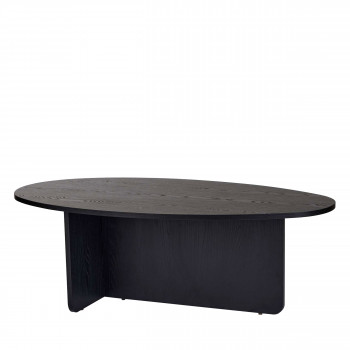 Oris - Table basse organique en bois 120x65cm