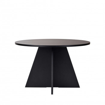 Naro - Table à manger 4 personnes ronde en bois