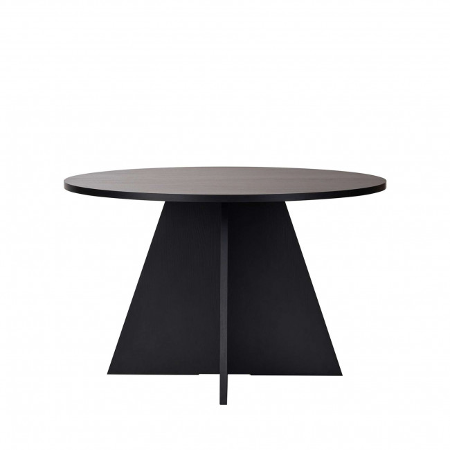 Naro - Table à manger 4 personnes ronde en bois