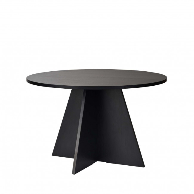 Naro - Table à manger 4 personnes ronde en bois