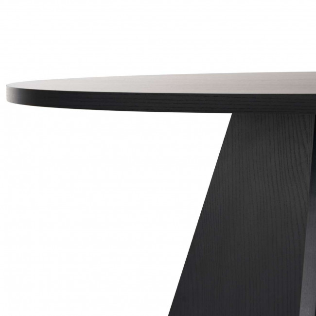 Naro - Table à manger 4 personnes ronde en bois