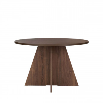 Naro - Table à manger 4 personnes ronde en bois