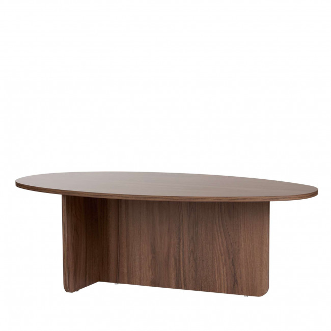 Oris - Table basse organique en bois 120x65cm
