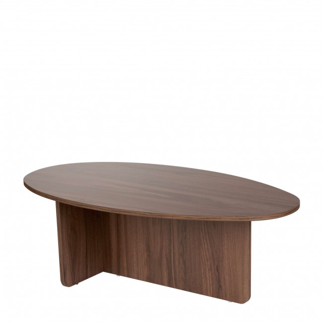 Oris - Table basse organique en bois 120x65cm