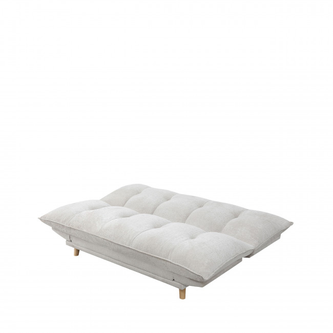 Luma - Canapé convertible 3 places en tissu chenille