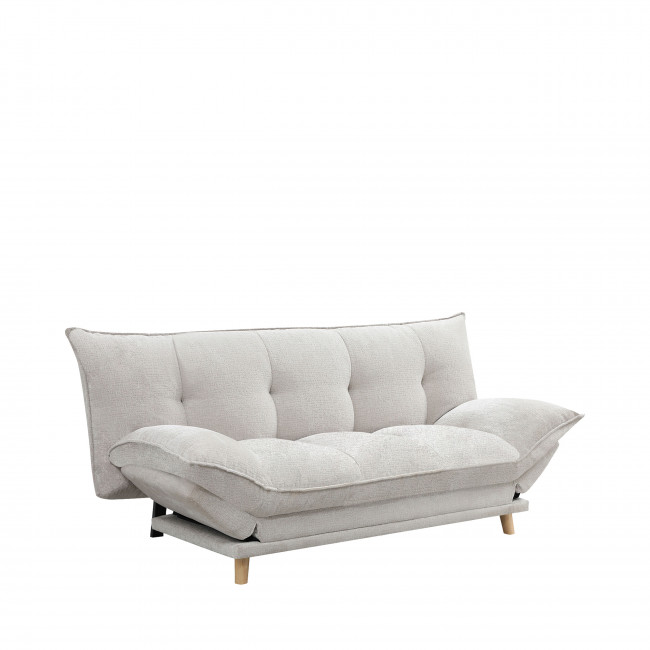 Luma - Canapé convertible 3 places en tissu chenille