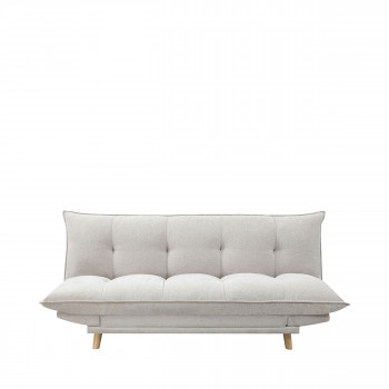 Luma - Canapé convertible 3 places en tissu chenille