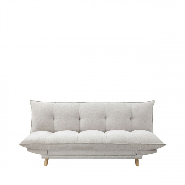 Luma - Canapé convertible 3 places en tissu chenille