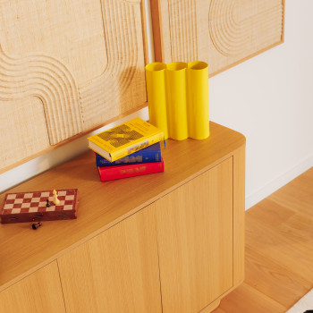 Flora - Vase en métal