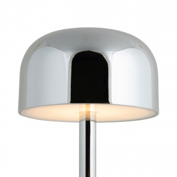 James - Lampe de table en métal avec abat-jour cylindrique