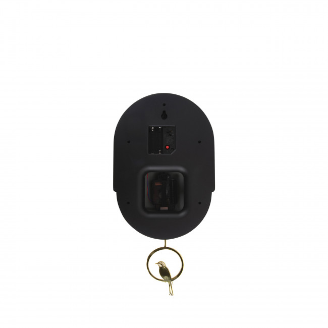 Tweet - Horloge murale en métal avec coucou