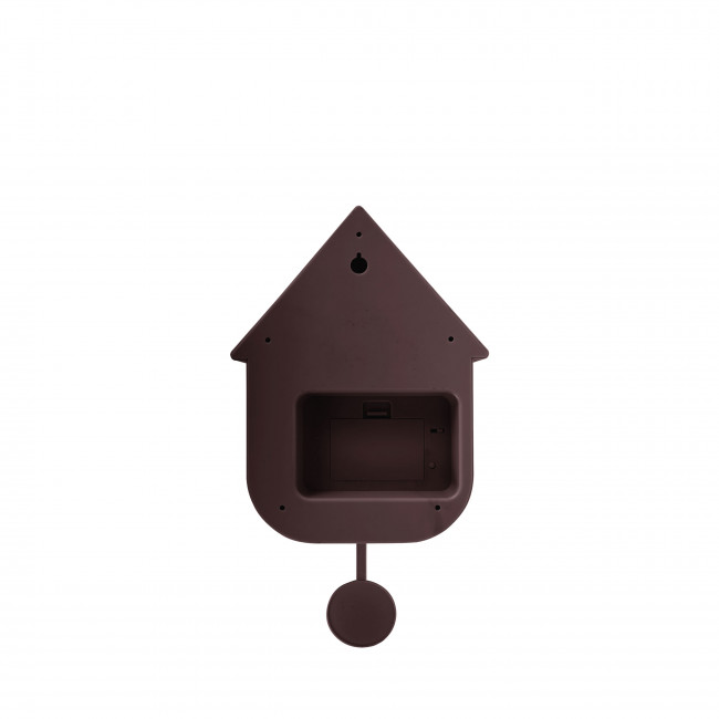 Modern cuckoo oro - Horloge murale en métal avec coucou