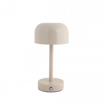 James - Lampe de table en métal avec abat-jour cylindrique