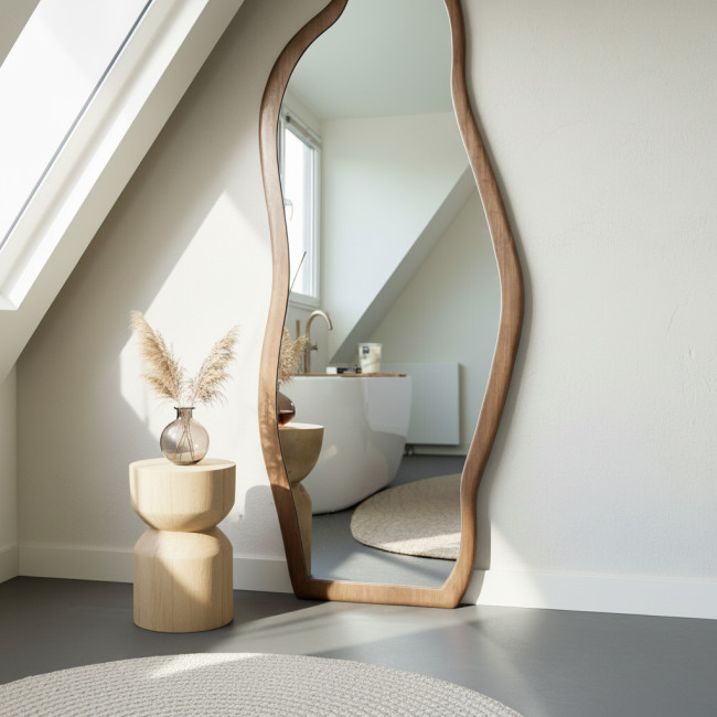 Laban - Miroir organique en bois 180x72cm