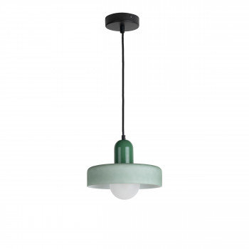 Opaco Grato - Suspension en métal avec abat-jour cylindrique