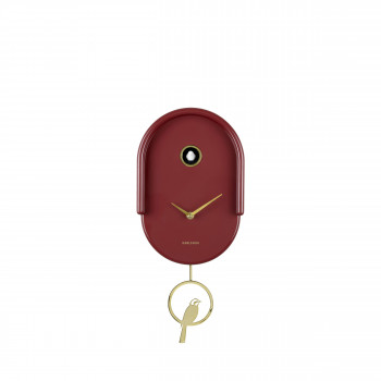 Tweet - Horloge murale en métal avec coucou