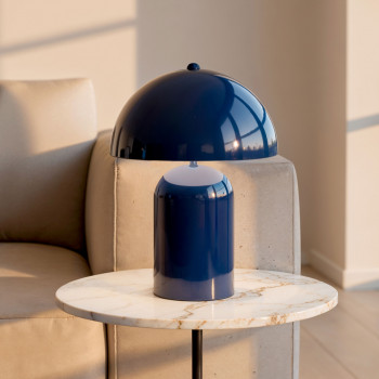 Arto - Lampe à poser champignon en métal