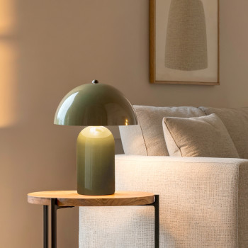 Arto - Lampe à poser champignon en métal