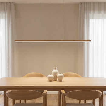 Lumae - Suspension linéaire en aluminium L120cm