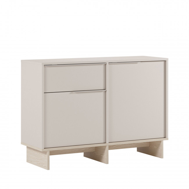 Harriet - Buffet 2 portes en bois et métal L120cm