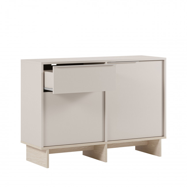 Harriet - Buffet 2 portes en bois et métal L120cm