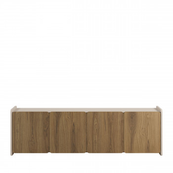 Enara - Meuble TV 4 portes en bois L180cm