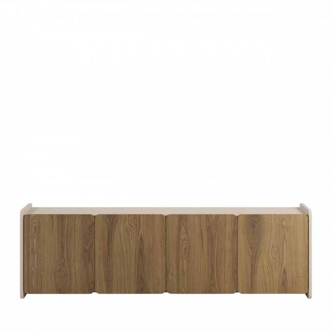 Enara - Meuble TV 4 portes en bois L180cm