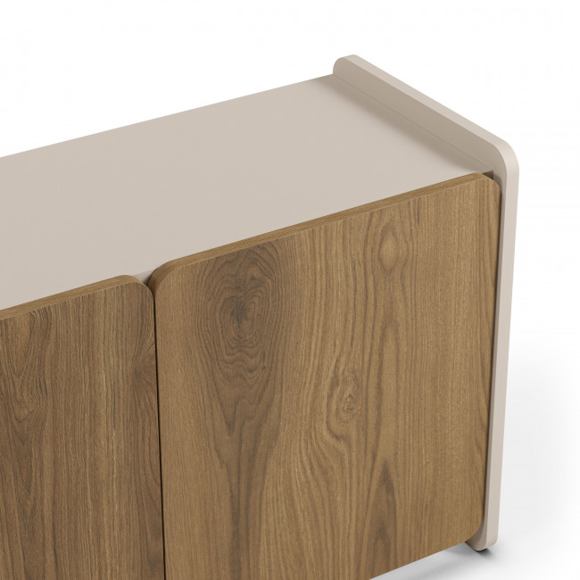 Enara - Meuble TV 4 portes en bois L180cm