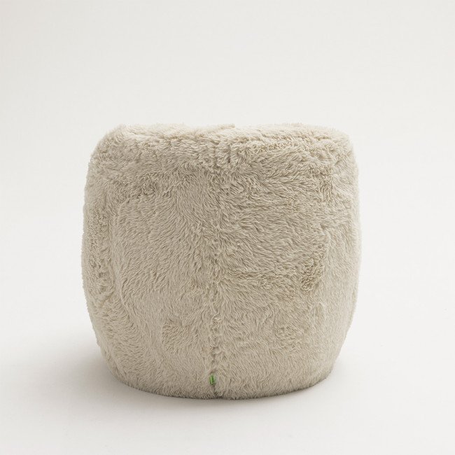 Mo - Fauteuil rond en fausse fourrure