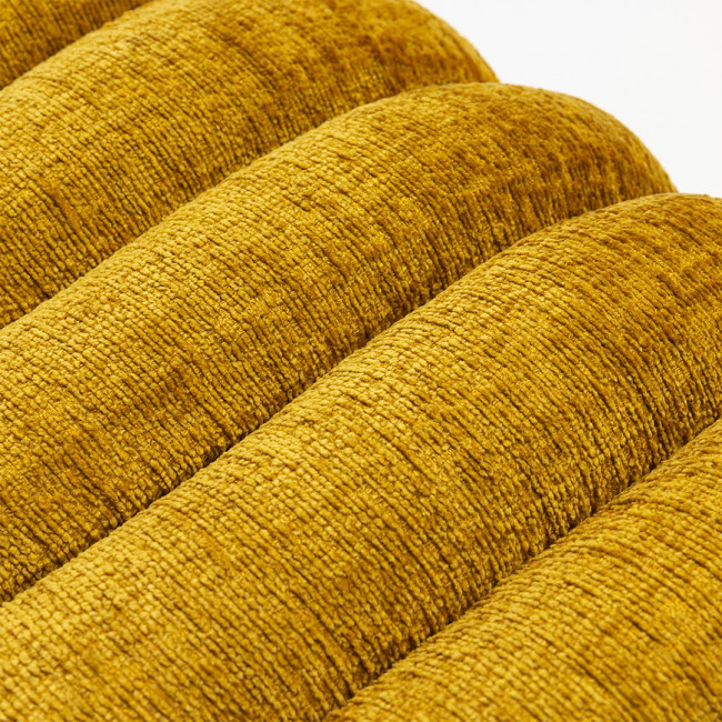 Mui - Tabouret rembourré en tissu chenille