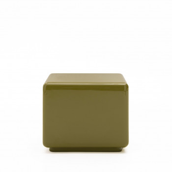 Gaia - Table d'appoint carrée laqué 40x40cm