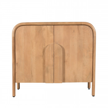 Bali - Buffet 2 portes en bois massif L90cm