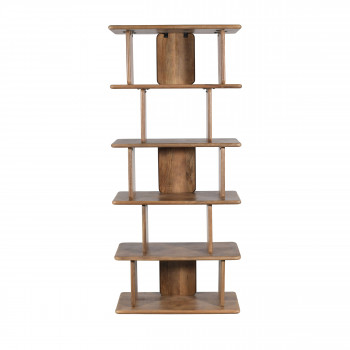 Batam - Étagère en bois massif H180cm