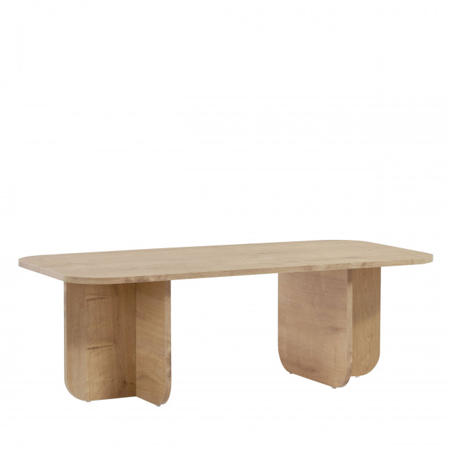 Lison - Table basse rectangulaire en bois 120x60cm